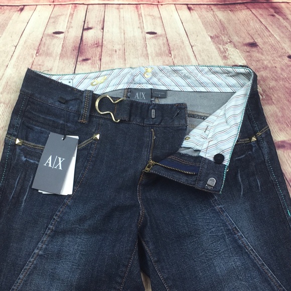 🐞A/X Armani Exchange Stretch Straight Leg jean - Picture 4 of 12